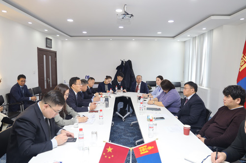 Жанчхүү хотын төлөөлөгчид харилцан ашигтай хамтын ажиллагаа хөгжүүлэх хүрээнд МҮХАҮТ-д зочиллоо